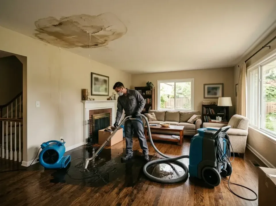 attic-pipe-burst-ceiling-drip-008 — frequently asked questions, Water Damage Restoration & Carpet Care in Orland Park, IL